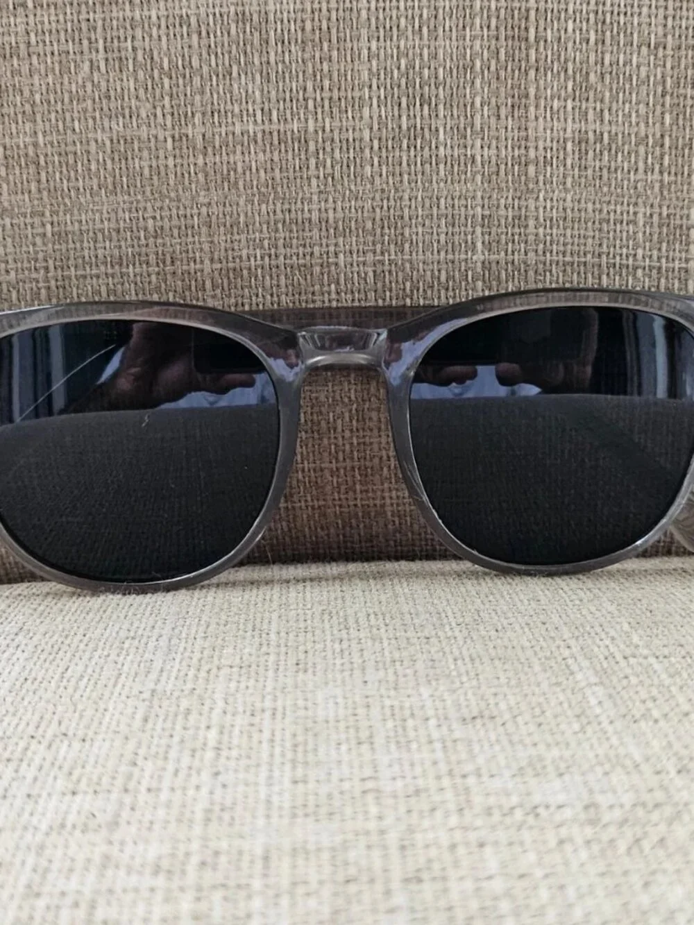 Women Sunglasses Gray Frame Plastic Fashion Eyewear Shades New